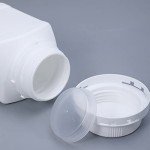 5-Pack 1000ml Plastic Lab Chemical Reagent Bottles