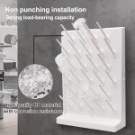 Wall Mounted Drying Rack with 27 Pegs