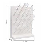 Wall Mounted Drying Rack with 27 Pegs