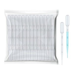 100 Pcs 3mL Disposable Plastic Transfer Pipettes