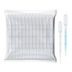 100 Pcs 3mL Disposable Plastic Transfer Pipettes