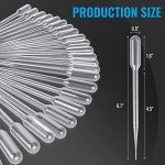 100 Pcs 3mL Disposable Plastic Transfer Pipettes