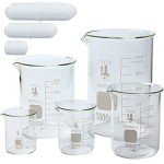 Karter Scientific Glass Beaker Set with Stir Bar