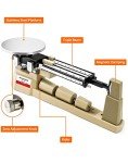 QWORK Triple Beam Mechanical Balance Scale, 2610g