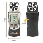 Testo Digital Pocket Vane Anemometer - 0.4 to 20 m/s