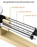 QWORK Triple Beam Mechanical Balance Scale, 2610g