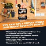 GOOP Heavy Duty Scrubbing Cleaning Towels, 72 Count