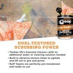 GOOP Heavy Duty Scrubbing Cleaning Towels, 72 Count
