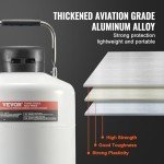 VEVOR 6L Liquid Nitrogen Tank with Carry Bag
