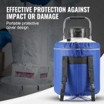 VEVOR 6L Liquid Nitrogen Tank with Carry Bag