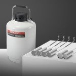 VEVOR 6L Liquid Nitrogen Tank with Carry Bag