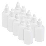50ml Plastic Squeeze Dropper Bottles - 10 Pack