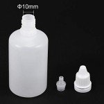 50ml Plastic Squeeze Dropper Bottles - 10 Pack