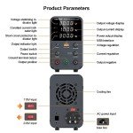 Adjustable 30V 10A DC Power Supply with USB