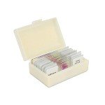 Human Pathology Microscope Slide Set - 12pcs