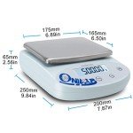 ONiLAB High Precision 2000g Electronic Analytical Balance
