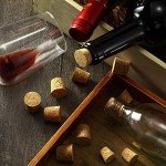 120 Wooden Tapered Cork Stoppers for Bottles