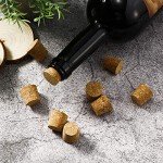 120 Wooden Tapered Cork Stoppers for Bottles