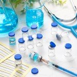 20 Pcs 1ml Sterile Empty Vials with Labels
