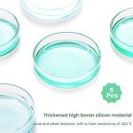 Huanyu 100mm Borosilicate Glass Petri Dishes (5pcs)