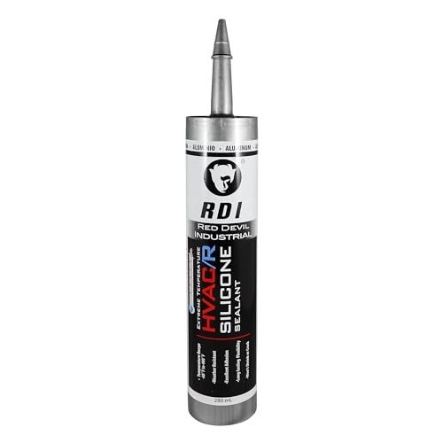 Red Devil Extreme Temperature Silicone Sealant, 280 ml