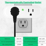 Thermostat Plug Outlet for Chicken Coop Heater