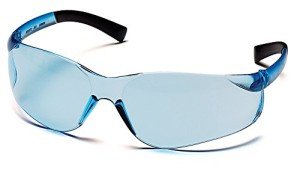 Pyramex Ztek Safety Glasses with Blue Lenses