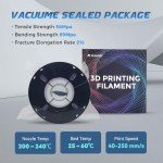 Carbon Fiber PLA 3D Printer Filament 1.75mm 1KG