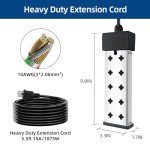 Portable Immersion Water Heater with Thermostat Control