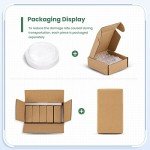 Huanyu 100mm Borosilicate Glass Petri Dishes (5pcs)