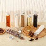 BKMAMLAB 60ml Clear Glass Vials with Screw Caps