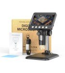 4.3-Inch HD Digital LED Microscope with Rechargeable Battery