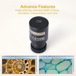 SWIFT Trinocular Lab Microscope with 3MP Camera