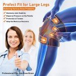 Plus Size Knee Brace with Side Stabilizers