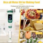 Yewhick High Accuracy Digital pH Meter for Food