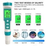 Yewhick 7-in-1 Salt and pH Tester