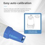 Portable Digital pH Meter with ATC and Calibration