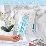 Acrylic Dispenser Set for Lab Supplies - 4 Pcs