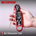 Digital Waterproof Meat Thermometer for Cooking