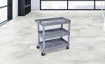 Luxor Gray 32" x 18" Tub Storage Cart