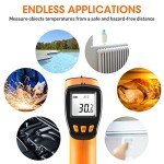 Infrared Laser Thermometer Gun for Cooking & Grilling