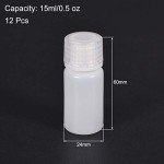 15ml Plastic Lab Reagent Bottles - 12 Pack