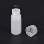 15ml Plastic Lab Reagent Bottles - 12 Pack