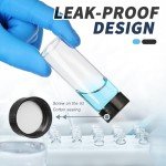 30ml Glass Sample Bottles with Screw Caps - 12PCS