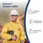 DuPont Tychem 2000 Yellow Disposable Coveralls, 12-Pack