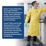 DuPont Tychem 2000 Yellow Disposable Coveralls, 12-Pack