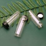 30ml Glass Sample Bottles with Screw Caps - 12PCS