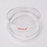 Stonylab Autoclavable Borosilicate Glass Petri Dish