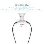 1000 ml Borosilicate Glass Separatory Funnel with PTFE Stopcock