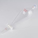 1000 ml Borosilicate Glass Separatory Funnel with PTFE Stopcock